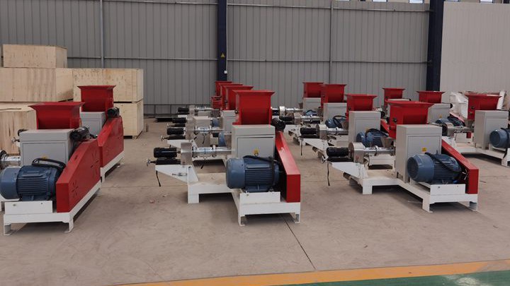 locally made twin screw extruder machine Factory for sale in Angola